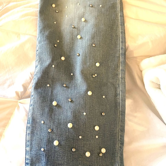 Style & Co. Denim - Pearl and studded jeans Style & Co